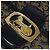 Céline Borsa a spalla CELINE C Sulky in tela blu navy e oro Auth BA1018 D'oro - vista 18