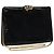 Borsa Clutch Salvatore Ferragamo Smalto 2way Nera CC Auth bs24365 Nero