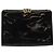 Borsa Clutch Salvatore Ferragamo Smalto 2way Nera CC Auth bs24365 Nero - vista 13