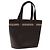 Burberry Borsa a mano in pelle marrone Auth yk17756