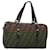 FENDI Zucca Canvas Hand Bag Black Brown Auth 118072  ref.2174455