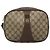 GUCCI GG Supreme Web Sherry Line Borsa PVC Beige Oro 156 01 034 Auth BA1389 D'oro - vista 13