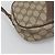 GUCCI GG Supreme Web Sherry Line Borsa PVC Beige Oro 156 01 034 Auth BA1389 D'oro - vista 15