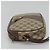 GUCCI GG Supreme Web Sherry Line Borsa PVC Beige Oro 156 01 034 Auth BA1389 D'oro - vista 3