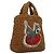 Sac à main en laine marron GUCCI Jetsons Collaboration 752175 Auth yk17895