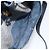 GUCCI Micro GG Supreme Schultertasche PVC Navy Gold Auth MX035 Golden Marineblau - Ansicht 11
