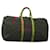 LOUIS VUITTON Monogram Keepall 55 Boston Bag M41424 LV Auth KD438 Cloth  ref.2174537