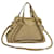 Chloé Chloe Paraty Hand Bag Leather 2way Beige Auth 117834  ref.2174542