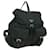 PRADA Backpack Nylon Khaki Silver Auth 117336 Silvery  ref.2174545