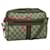 GUCCI GG Supreme Web Sherry Line Shoulder Bag PVC Beige Auth BA1013  ref.2174549