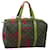 LOUIS VUITTON Monogram Sac Souple 35 Boston Bag M41626 LV Auth KD496 Cloth  ref.2174559