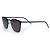 Óculos de sol metálicos slim SL28 da Saint Laurent em preto - vista 2