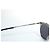 Gafas de sol de metal SL28 de Saint Laurent Negro Plata - vista 8