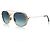 Autre Marque L.G.R., gafas de sol de metal dorado Alagi Negro - vista 2
