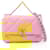 Chanel Lambskin 19 Matelasse Shoulder Bag AS1160 Yellow Leather  ref.2174618