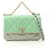 Chanel Lambskin 19 Matelassé Shoulder Bag AS1160 Green Leather  ref.2174619