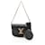 Louis Vuitton Leather Multi Pochette New Wave 2way Bag M56461 Black  ref.2174624