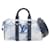 Louis Vuitton Monogram Watercolor Keepall XS Handbag M45761 White Cloth  ref.2174634