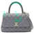 Chanel Caviar Skin Exotic Leather Coco Handle Handbag A92990 Green  ref.2174638