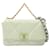 Chanel Lambskin CHANEL 19 Matelassé Shoulder Bag AS1160 Green Leather  ref.2174676