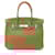 Hermès Hermes Taurillon Clemence Birkin 30 Handbag Gold Silver Hardware Stamp O (2011) Metallic Bronze Leather  ref.2174687