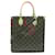 Louis Vuitton Monogram Sac Plat PM 2way Bag M46263 Brown Cloth  ref.2174705