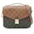Louis Vuitton Monogram Reverse Pochette Metis Handbag M44876 Brown Cloth  ref.2174715