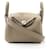 Hermès Hermes Taurillon Clemence Lindy Mini Shoulder Bag WCT513MG Stamp W (2024) Brown Beige Leather  ref.2174791