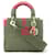 Christian Dior Canvas Lady D-Lite 2way Bag Pink Cloth  ref.2174824