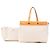 Hermès Borsa Cabas GM Toile Marrone Herbag Beige - vista 14