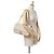Chanel Brown Jumbo Quilted Lambskin Coco Rain Flap Marrone Beige - vista 11