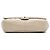 Chanel Brown Jumbo Quilted Lambskin Coco Rain Flap Marrone Beige - vista 3