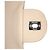 Chanel Brown Jumbo Quilted Lambskin Coco Rain Flap Marrone Beige - vista 7