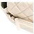 Chanel Brown Jumbo Quilted Lambskin Coco Rain Flap Marrone Beige - vista 8