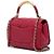 Chanel Mini Borsa Carry Chic in Pelle di Agnello Trapuntata Rosa - vista 2