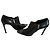 Stivaletti Saint Laurent Palladio in pelle nera con borchie dorate Nero D'oro