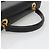 Céline Borsa a mano CELINE Circle in pelle nera e oro Auth KD513 Nero D'oro - vista 7