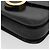 Céline Borsa a mano CELINE Circle in pelle nera e oro Auth KD513 Nero D'oro - vista 8