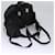 PRADA Borsa a Mano Nylon 2way Nera Argento Auth 117219 Nero - vista 8