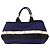 PRADA Canapa GM Borsa a mano in tela blu oro Auth bs24485 D'oro - vista 13