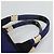 PRADA Canapa GM Borsa a mano in tela blu oro Auth bs24485 D'oro - vista 8