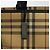Bolso de mano de PVC beige con estampado Nova Check de BURBERRY Plata Auth 117914 - vista 10