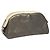 Chanel Pochette Bicolore in Pelle PVC Grigia CC Auth BA1250 Marrone