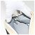 Chanel Pochette Bicolore in Pelle PVC Grigia CC Auth BA1250 Marrone - vista 11