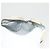 Chanel Pochette Bicolore in Pelle PVC Grigia CC Auth BA1250 Marrone - vista 17