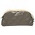 Chanel Pochette Bicolore in Pelle PVC Grigia CC Auth BA1250 Marrone - vista 2