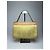 Vintage Givenchy Leder-Canvas Monogramm Tasche gelb braun - Ansicht 3