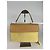 Vintage Givenchy Leder-Canvas Monogramm Tasche gelb braun - Ansicht 8