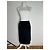 Gonna vintage Courreges nera Nero - vista 2
