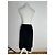 Gonna vintage Courreges nera Nero - vista 6
